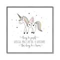 Picture of Be a Unicorn II _GroupedProduct_Square_Mini_ _GroupedProduct_Square_Canvas_Framed_