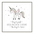 Picture of Be a Unicorn II _GroupedProduct_Square_Mini_ _GroupedProduct_Square_Canvas_Framed_