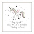 Picture of Be a Unicorn II _GroupedProduct_Square_Mini_ _GroupedProduct_Square_Canvas_Framed_