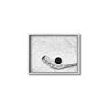 Picture of Ice Hockey stick and puck _GroupedProduct_Rectangle_Landscape_Mini_ _GroupedProduct_Rectangle_Landscape_Canvas_Framed_