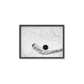 Picture of Ice Hockey stick and puck _GroupedProduct_Rectangle_Landscape_Mini_ _GroupedProduct_Rectangle_Landscape_Canvas_Framed_