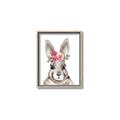 Picture of Floral Top Bunny _GroupedProduct_Rectangle_Portrait_Mini_ _GroupedProduct_Rectangle_Portrait_Canvas_Framed_
