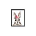 Picture of Floral Top Bunny _GroupedProduct_Rectangle_Portrait_Mini_ _GroupedProduct_Rectangle_Portrait_Canvas_Framed_