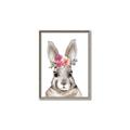 Picture of Floral Top Bunny _GroupedProduct_Rectangle_Portrait_Mini_ _GroupedProduct_Rectangle_Portrait_Canvas_Framed_