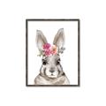 Picture of Floral Top Bunny _GroupedProduct_Rectangle_Portrait_Mini_ _GroupedProduct_Rectangle_Portrait_Canvas_Framed_
