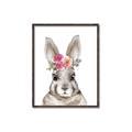 Picture of Floral Top Bunny _GroupedProduct_Rectangle_Portrait_Mini_ _GroupedProduct_Rectangle_Portrait_Canvas_Framed_