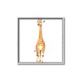 Picture of Standing Tall Giraffe _GroupedProduct_Square_Mini_ _GroupedProduct_Square_Canvas_Framed_