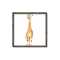 Picture of Standing Tall Giraffe _GroupedProduct_Square_Mini_ _GroupedProduct_Square_Canvas_Framed_