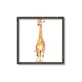 Picture of Standing Tall Giraffe _GroupedProduct_Square_Mini_ _GroupedProduct_Square_Canvas_Framed_