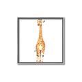 Picture of Standing Tall Giraffe _GroupedProduct_Square_Mini_ _GroupedProduct_Square_Canvas_Framed_