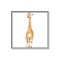 Picture of Standing Tall Giraffe _GroupedProduct_Square_Mini_ _GroupedProduct_Square_Canvas_Framed_