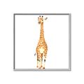 Picture of Standing Tall Giraffe _GroupedProduct_Square_Mini_ _GroupedProduct_Square_Canvas_Framed_