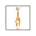 Picture of Standing Tall Giraffe _GroupedProduct_Square_Mini_ _GroupedProduct_Square_Canvas_Framed_