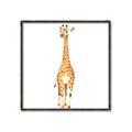 Picture of Standing Tall Giraffe _GroupedProduct_Square_Mini_ _GroupedProduct_Square_Canvas_Framed_