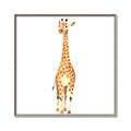 Picture of Standing Tall Giraffe _GroupedProduct_Square_Mini_ _GroupedProduct_Square_Canvas_Framed_