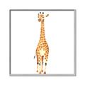 Picture of Standing Tall Giraffe _GroupedProduct_Square_Mini_ _GroupedProduct_Square_Canvas_Framed_