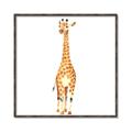 Picture of Standing Tall Giraffe _GroupedProduct_Square_Mini_ _GroupedProduct_Square_Canvas_Framed_