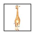 Picture of Standing Tall Giraffe _GroupedProduct_Square_Mini_ _GroupedProduct_Square_Canvas_Framed_