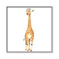 Picture of Standing Tall Giraffe _GroupedProduct_Square_Mini_ _GroupedProduct_Square_Canvas_Framed_
