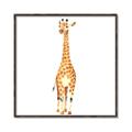 Picture of Standing Tall Giraffe _GroupedProduct_Square_Mini_ _GroupedProduct_Square_Canvas_Framed_