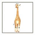Picture of Standing Tall Giraffe _GroupedProduct_Square_Mini_ _GroupedProduct_Square_Canvas_Framed_