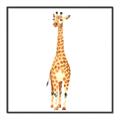 Picture of Standing Tall Giraffe _GroupedProduct_Square_Mini_ _GroupedProduct_Square_Canvas_Framed_