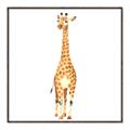 Picture of Standing Tall Giraffe _GroupedProduct_Square_Mini_ _GroupedProduct_Square_Canvas_Framed_