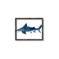 Picture of Shark Attack II  _GroupedProduct_Rectangle_Landscape_Mini_ _GroupedProduct_Rectangle_Landscape_Canvas_Framed_