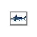 Picture of Shark Attack II  _GroupedProduct_Rectangle_Landscape_Mini_ _GroupedProduct_Rectangle_Landscape_Canvas_Framed_