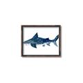 Picture of Shark Attack II  _GroupedProduct_Rectangle_Landscape_Mini_ _GroupedProduct_Rectangle_Landscape_Canvas_Framed_