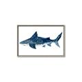 Picture of Shark Attack II  _GroupedProduct_Rectangle_Landscape_Mini_ _GroupedProduct_Rectangle_Landscape_Canvas_Framed_