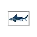 Picture of Shark Attack II  _GroupedProduct_Rectangle_Landscape_Mini_ _GroupedProduct_Rectangle_Landscape_Canvas_Framed_