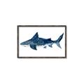 Picture of Shark Attack II  _GroupedProduct_Rectangle_Landscape_Mini_ _GroupedProduct_Rectangle_Landscape_Canvas_Framed_