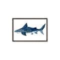 Picture of Shark Attack II  _GroupedProduct_Rectangle_Landscape_Mini_ _GroupedProduct_Rectangle_Landscape_Canvas_Framed_