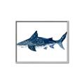 Picture of Shark Attack II  _GroupedProduct_Rectangle_Landscape_Mini_ _GroupedProduct_Rectangle_Landscape_Canvas_Framed_