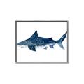 Picture of Shark Attack II  _GroupedProduct_Rectangle_Landscape_Mini_ _GroupedProduct_Rectangle_Landscape_Canvas_Framed_