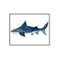 Picture of Shark Attack II  _GroupedProduct_Rectangle_Landscape_Mini_ _GroupedProduct_Rectangle_Landscape_Canvas_Framed_