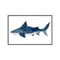 Picture of Shark Attack II  _GroupedProduct_Rectangle_Landscape_Mini_ _GroupedProduct_Rectangle_Landscape_Canvas_Framed_