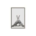 Picture of Bunny Bum  _GroupedProduct_Rectangle_Portrait_Mini_ _GroupedProduct_Rectangle_Portrait_Canvas_Framed_