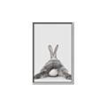 Picture of Bunny Bum  _GroupedProduct_Rectangle_Portrait_Mini_ _GroupedProduct_Rectangle_Portrait_Canvas_Framed_