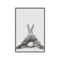 Picture of Bunny Bum  _GroupedProduct_Rectangle_Portrait_Mini_ _GroupedProduct_Rectangle_Portrait_Canvas_Framed_
