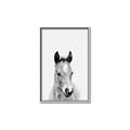 Picture of Cute Little Foal  _GroupedProduct_Rectangle_Portrait_Mini_ _GroupedProduct_Rectangle_Portrait_Canvas_Framed_