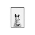 Picture of Cute Little Foal  _GroupedProduct_Rectangle_Portrait_Mini_ _GroupedProduct_Rectangle_Portrait_Canvas_Framed_