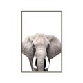 Picture of Safari Elephant _GroupedProduct_Rectangle_Portrait_Mini_ _GroupedProduct_Rectangle_Portrait_Canvas_Framed_