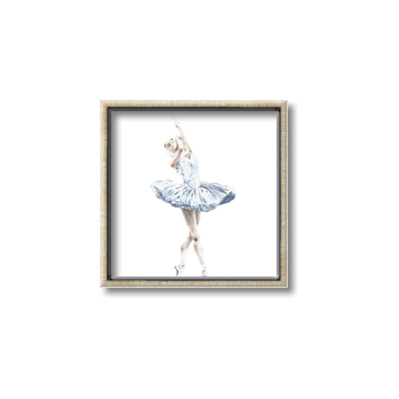 Picture of Ballerina Blue Dress _GroupedProduct_Square_Mini_ _GroupedProduct_Square_Canvas_Framed_