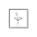 Picture of Ballerina Blue Dress _GroupedProduct_Square_Mini_ _GroupedProduct_Square_Canvas_Framed_