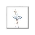 Picture of Ballerina Blue Dress _GroupedProduct_Square_Mini_ _GroupedProduct_Square_Canvas_Framed_