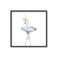Picture of Ballerina Blue Dress _GroupedProduct_Square_Mini_ _GroupedProduct_Square_Canvas_Framed_