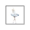Picture of Ballerina Blue Dress _GroupedProduct_Square_Mini_ _GroupedProduct_Square_Canvas_Framed_