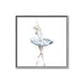 Picture of Ballerina Blue Dress _GroupedProduct_Square_Mini_ _GroupedProduct_Square_Canvas_Framed_